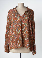 Blouse marron C'EST BEAU LA VIE pour femme seconde vue