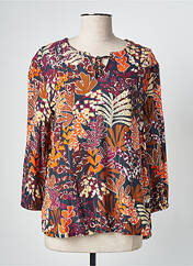 Blouse orange CHRISTINE LAURE pour femme seconde vue