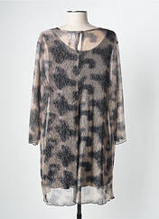 Robe mi-longue or CISO pour femme seconde vue