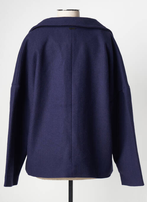 Manteau court bleu AGATHE & LOUISE pour femme