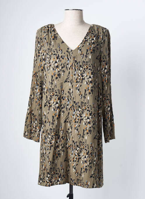 Robe courte vert LOLA ESPELETA pour femme