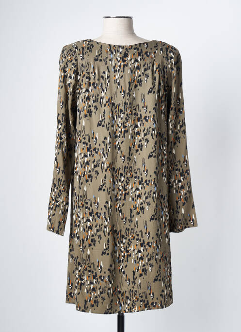 Robe courte vert LOLA ESPELETA pour femme