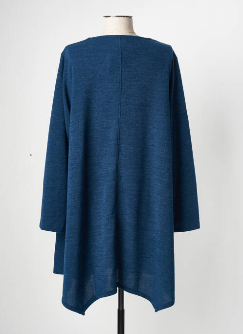 Robe pull bleu fonce G!OZE pour femme