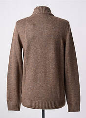 Gilet manches longues marron CAMBRIDGE pour homme seconde vue