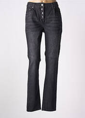 Jean coupe flare gris ZHENZI pour femme seconde vue