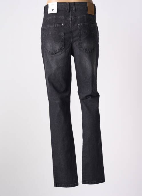 Jean coupe flare stretch taille normale gris ZHENZI femme