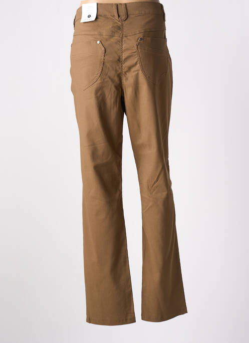 Pantalon flare marron ZHENZI femme