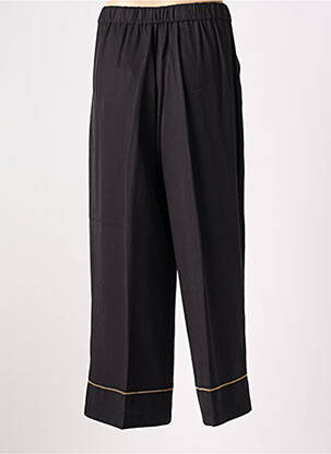 Pantalon droit taille élastique taille normale noir KOCCA femme