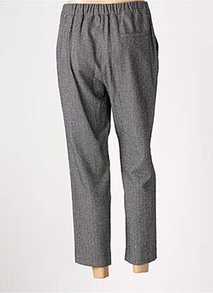 Pantalon 7/8 taille élastique taille normale gris KOCCA femme