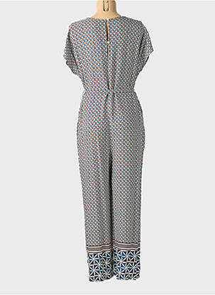 Combi-pantalon poches manches courtes vert LA FEE MARABOUTEE femme