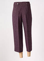 Pantalon 7/8 violet ANA SOUSA pour femme seconde vue