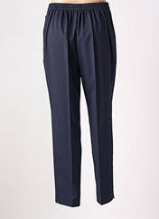 Pantalon droit bleu GEVANA pour femme seconde vue