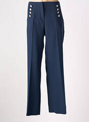 Pantalon droit bleu SIGNATURE pour femme seconde vue