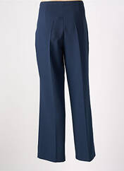 Pantalon droit bleu SIGNATURE pour femme seconde vue
