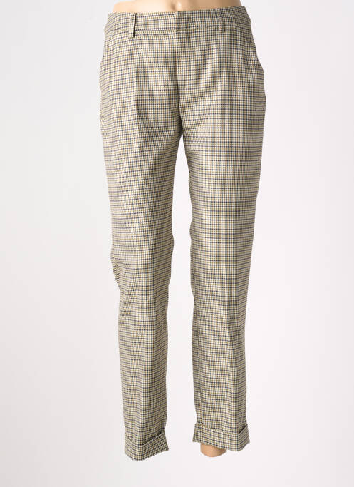 Pantalon 7/8 beige SIGNATURE pour femme