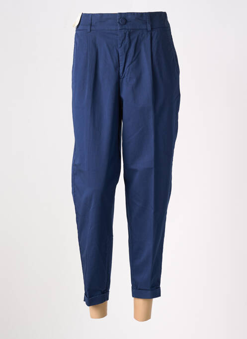 Pantalon 7/8 bleu KANOPE pour femme