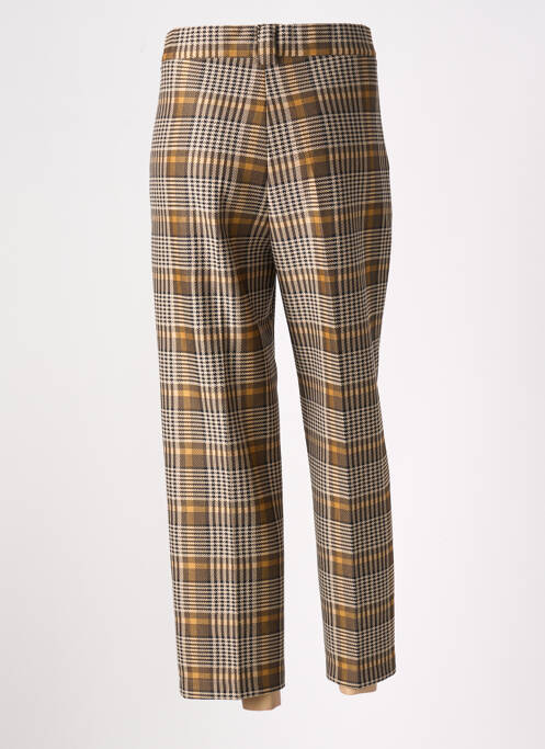 Pantalon 7/8 marron ANDAM pour femme