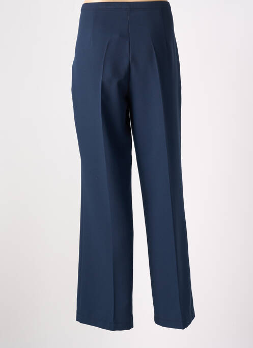 Pantalon droit bleu SIGNATURE pour femme