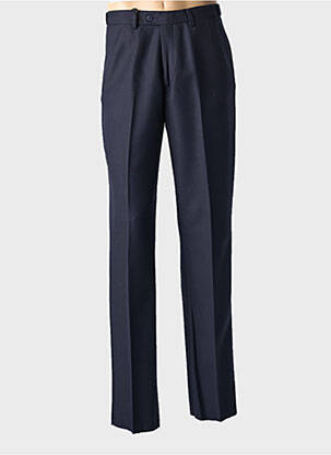 Pantalon chino poches taille normale bleu PIERRE D'ARLANC homme