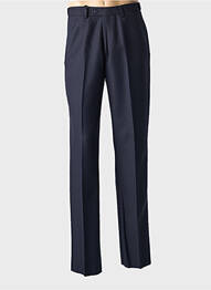 Pantalon chino poches taille normale bleu PIERRE D'ARLANC homme