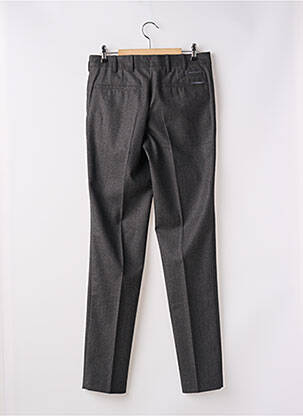 Pantalon chino poches taille normale gris MONSIEUR HECTOR homme