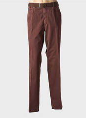 Pantalon chino marron MEYER pour homme seconde vue