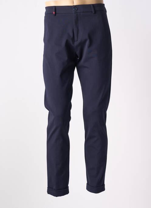Pantalon chino bleu LION OF PORCHES pour homme