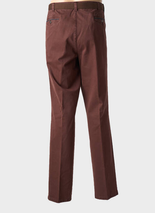 Pantalon chino marron MEYER homme