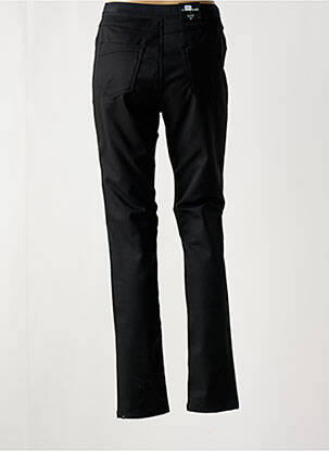 Pantalon droit stretch noir SAINT HILAIRE femme