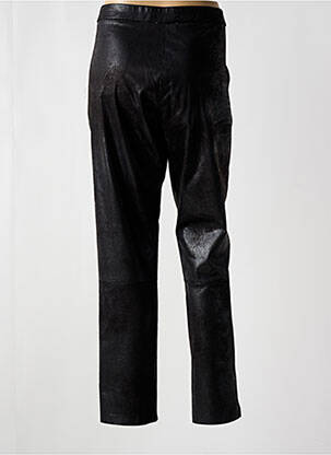 Pantalon slim taille élastique taille normale noir SIGNE NATURE femme