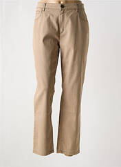 Pantalon droit marron SAINT HILAIRE pour femme seconde vue