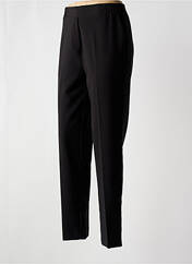 Pantalon droit noir LAUREN VIDAL pour femme seconde vue