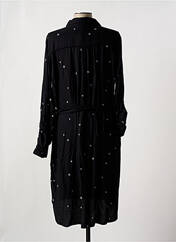 Robe mi-longue noir SANDWICH pour femme seconde vue