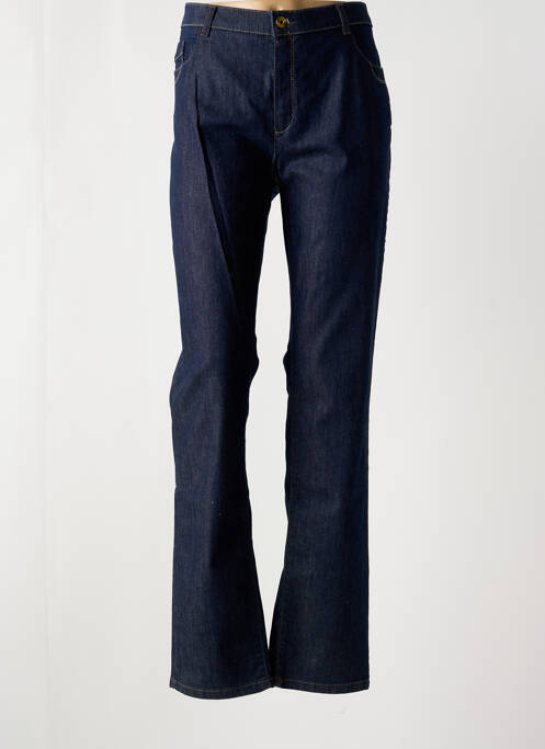 Jean coupe flare bleu SAINT HILAIRE pour femme