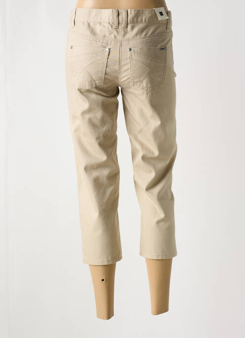 Pantacourt beige JENSEN pour femme