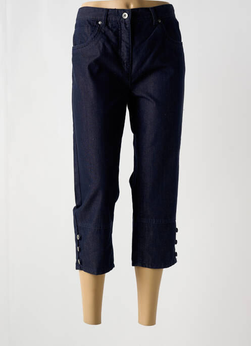 Pantacourt bleu JENSEN pour femme