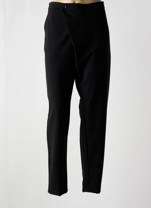 Pantalon droit noir 3322 pour femme