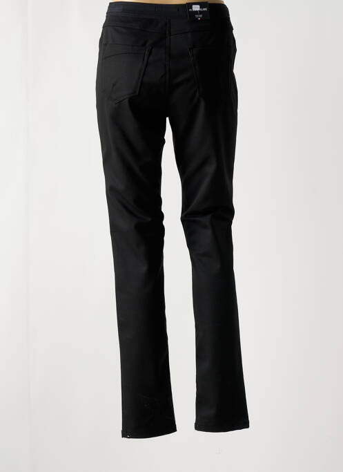Pantalon droit noir SAINT HILAIRE pour femme