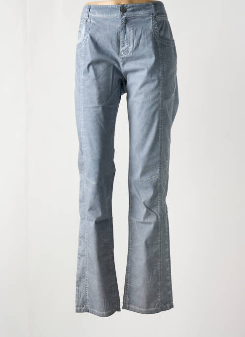Pantalon flare bleu FRED SABATIER pour femme