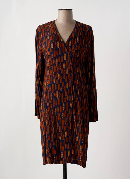 Robe mi-longue bleu NICE THINGS pour femme