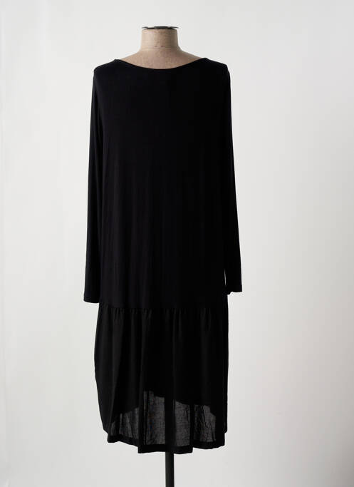 Robe mi-longue noir ORTO BOTANICO pour femme