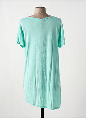 Tunique manches courtes coupe cintrée vert CHARLIE JOE femme