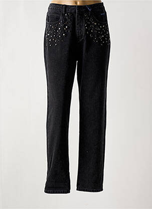 Jeans coupe slim poches gris BLUE DAZE femme