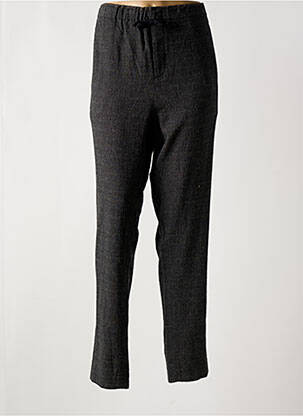 Pantalon droit taille élastique gris BELLEROSE femme