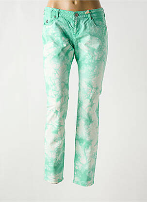 Pantalon slim poches vert MAISON SCOTCH femme