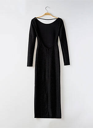 Robe longue manches longues manches longues noir KARMA KOMA femme