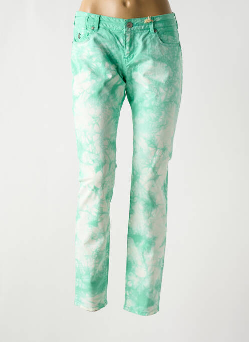 Pantalon slim poches vert MAISON SCOTCH femme