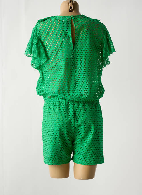 Combishort vert BEL AIR pour femme