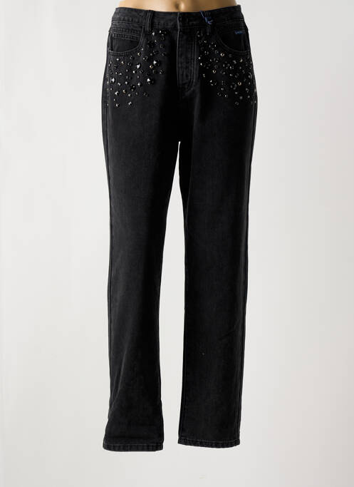 Jeans coupe slim gris BLUE DAZE pour femme