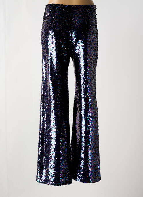 Pantalon droit bleu KARMA KOMA pour femme